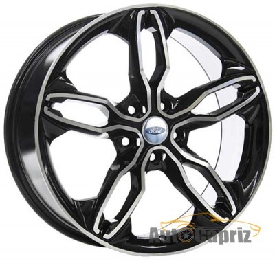 Диски Replica LegeArtis FD503 BKF R18 W8.0 PCD5x108 ET52.5 DIA63.3